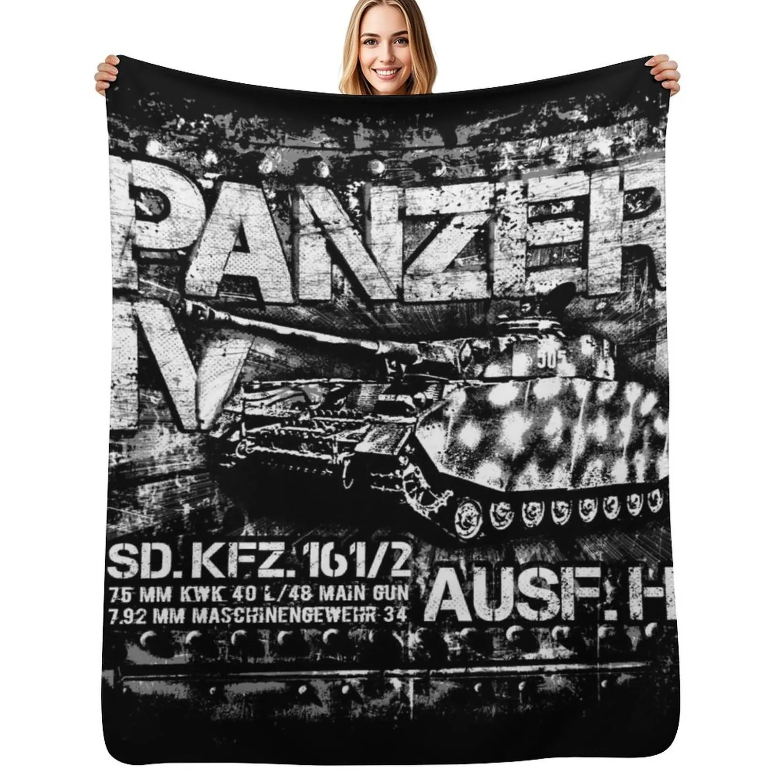 Panzer IV Throw Blanket Summer Cool Breathable Blanket for Sleeping
Panzer IV Throw Blanket Summer Cool Breathable Blanket for Sleeping