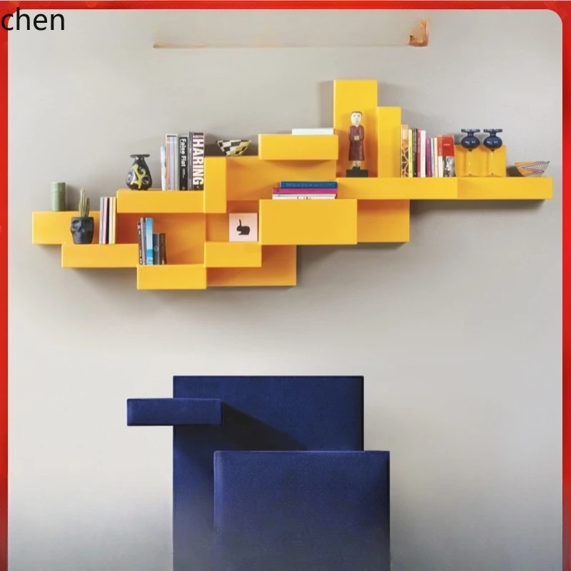 Painted Creative Art Wall-Mounted Storage Rack Modern Simple Wall Hanging Bookshelf Decorative Cabinet
Painted Creative Art Wall-Mounted Storage Rack Modern Simple Wall Hanging Bookshelf Decorative Cabinet