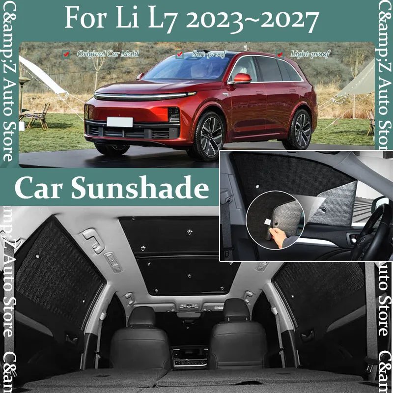 Автомобильный солнцезащитный козырек для Lixiang Li L7 20232024 2025 2026 2027, защита от ультрафиолета, шторы, оконные чехлы, солнцезащитные накладки, автоаксессуары
Автомобильный солнцезащитный козырек для Lixiang Li L7 20232024 2025 2026 2027, защита от ультрафиолета, шторы, оконные чехлы, солнцезащитные накладки, автоаксессуары