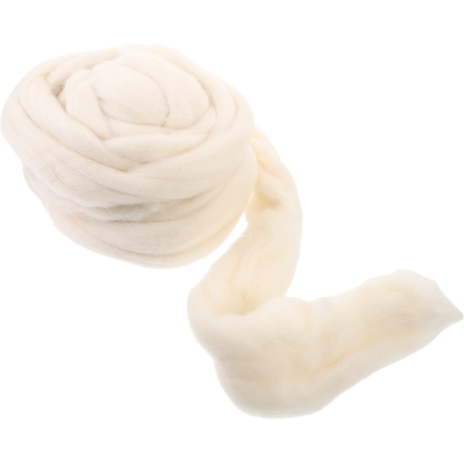 Wool Top Roving for Spinning Cream Needle Felting Felting Wool Fibre Yarn Woolen Fiber Diy Craft Jewelry 3D Sculpture
Wool Top Roving for Spinning Cream Needle Felting Felting Wool Fibre Yarn Woolen Fiber Diy Craft Jewelry 3D Sculpture