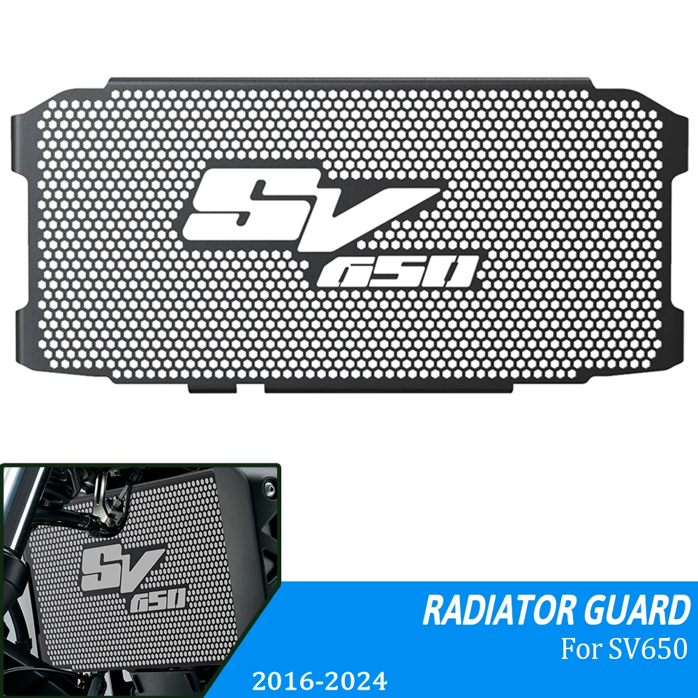 For Suzuki SV650 ABS SV650X ABS SV 650 X SV 650X 2016-2024 Motorcycle Radiator Grille Cover Guard Protection Protector Grill
For Suzuki SV650 ABS SV650X ABS SV 650 X SV 650X 2016-2024 Motorcycle Radiator Grille Cover Guard Protection Protector Grill