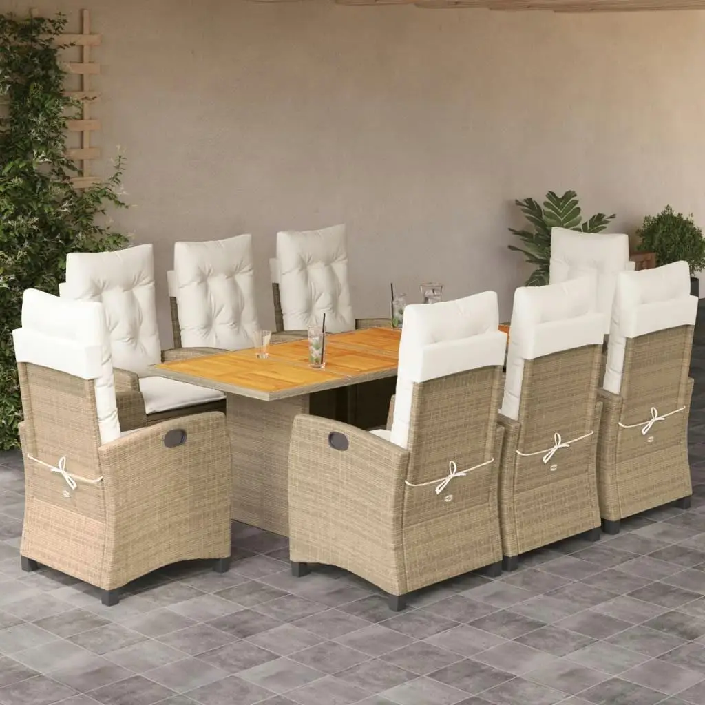 Beige Garden Dining Set Outdoor Furniture Stylish Modern Design Comfortable Seats for Patio Deck Balcony
Beige Garden Dining Set Outdoor Furniture Stylish Modern Design Comfortable Seats for Patio Deck Balcony