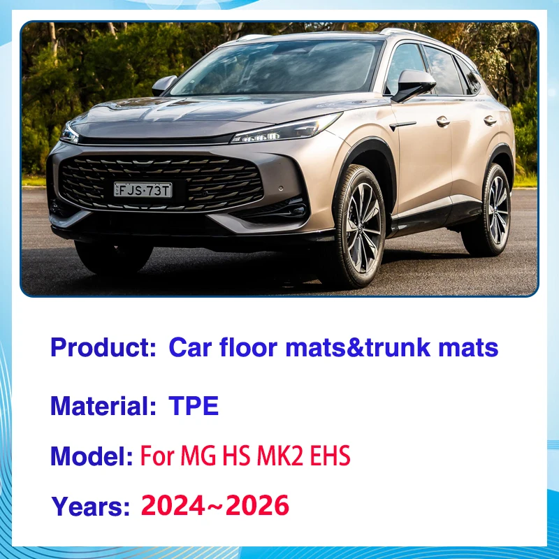 Аксессуары для MG HS 2025 EHS D5X 2024 2026 Автомобильный напольный коврик с левым рулем, грязеотталкивающий ковер, полностью TPE, подушечки для ног, авто кожаная подушка
Аксессуары для MG HS 2025 EHS D5X 2024 2026 Автомобильный напольный коврик с левым рулем, грязеотталкивающий ковер, полностью TPE, подушечки для ног, авто кожаная подушка