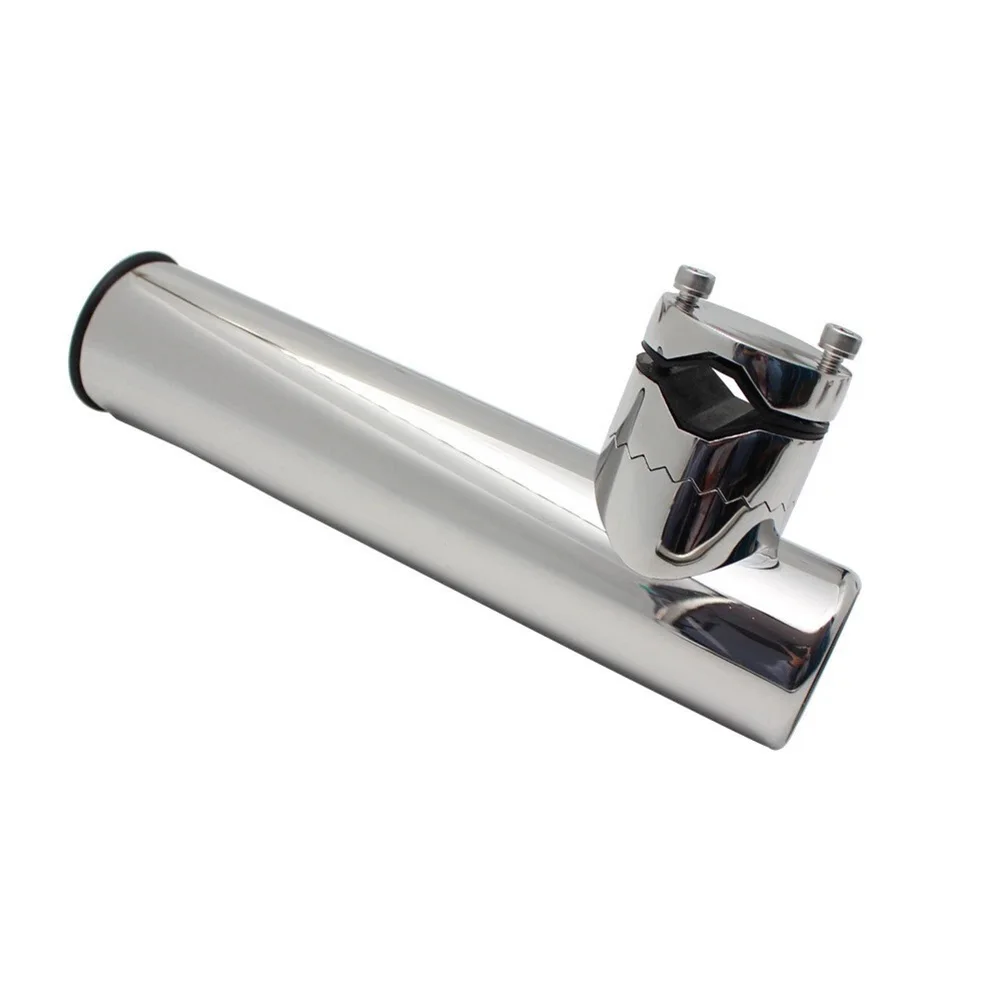 For Boat and Yacht Stainless Steel Fishing Rod Holders Set of 2 Designed for Rail Mounts For 18MM to 26MM in Diameter
For Boat and Yacht Stainless Steel Fishing Rod Holders Set of 2 Designed for Rail Mounts For 18MM to 26MM in Diameter
