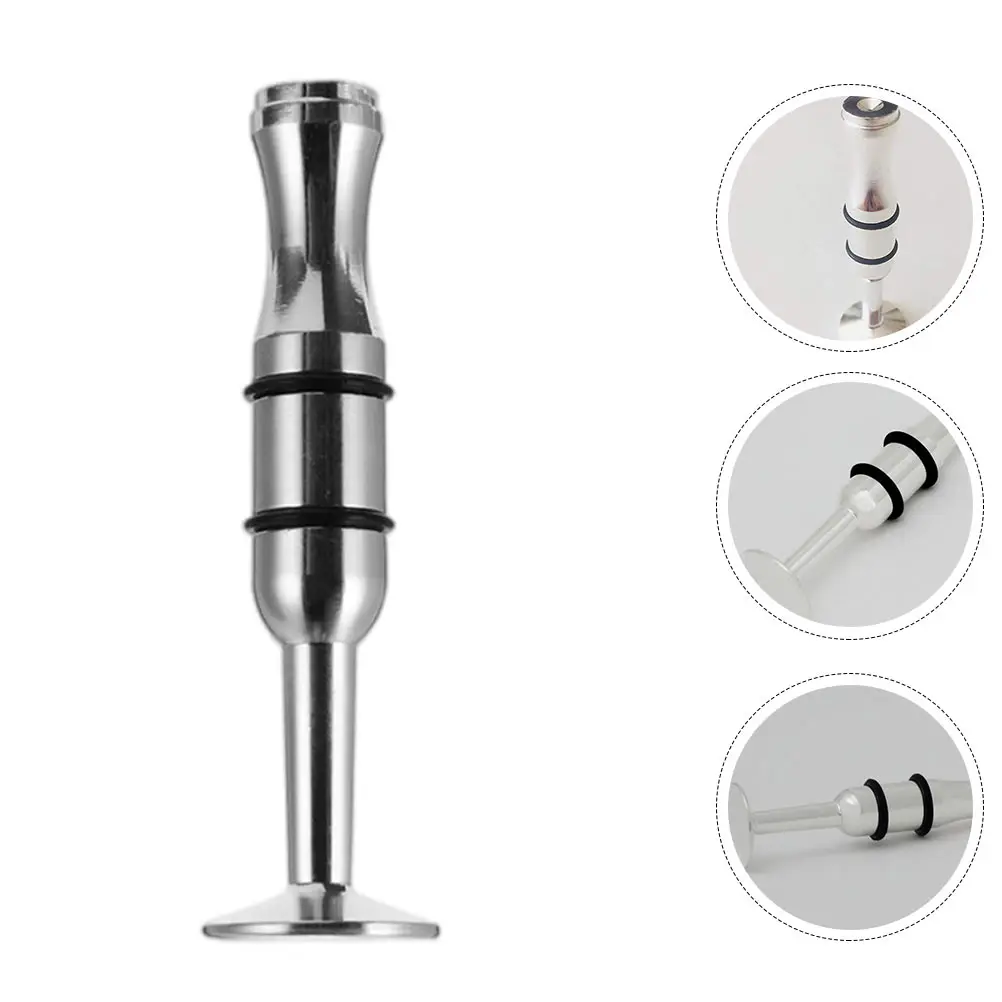 1 pc Durable Brass Clarinet Mouth Practicing Gadget For Beginners Silver Wear-Resistant Anti-Rust Reusable Mouth Exerciser Horn 
1 pc Durable Brass Clarinet Mouth Practicing Gadget For Beginners Silver Wear-Resistant Anti-Rust Reusable Mouth Exerciser Horn