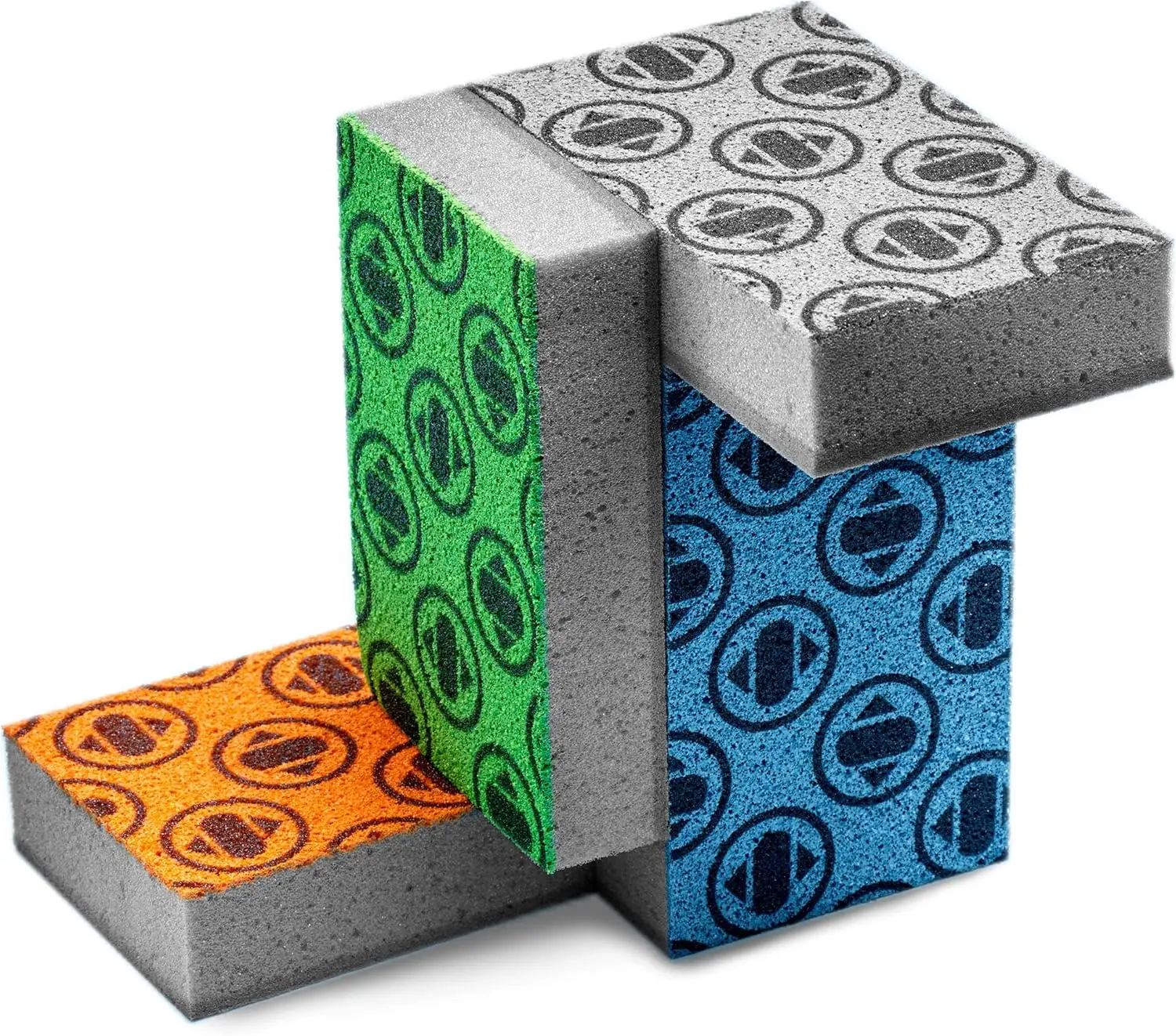 Smart 4 Pack Odor Free Non-Scratch Scrub Pads for Sink, Counters, Pots, Pans with Fade Indicator
Smart 4 Pack Odor Free Non-Scratch Scrub Pads for Sink, Counters, Pots, Pans with Fade Indicator
