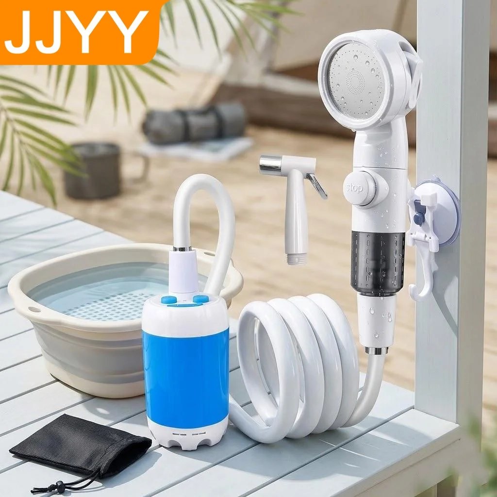 Rechargeable Portable Outdoor Shower Handheld Gentle Stream Pet Dog Bathing Car Washing Compact Design Tool
Rechargeable Portable Outdoor Shower Handheld Gentle Stream Pet Dog Bathing Car Washing Compact Design Tool