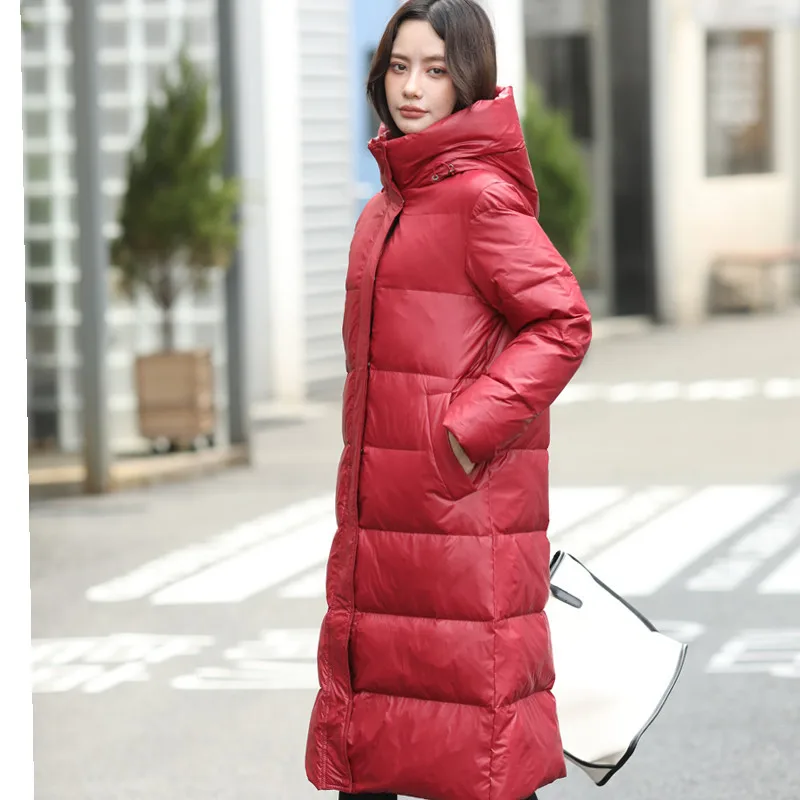 jacket women's mid-length hooded loose winter coat women clothing Wide-waisted Turn-down Collar Hooded Solid
jacket women's mid-length hooded loose winter coat women clothing Wide-waisted Turn-down Collar Hooded Solid