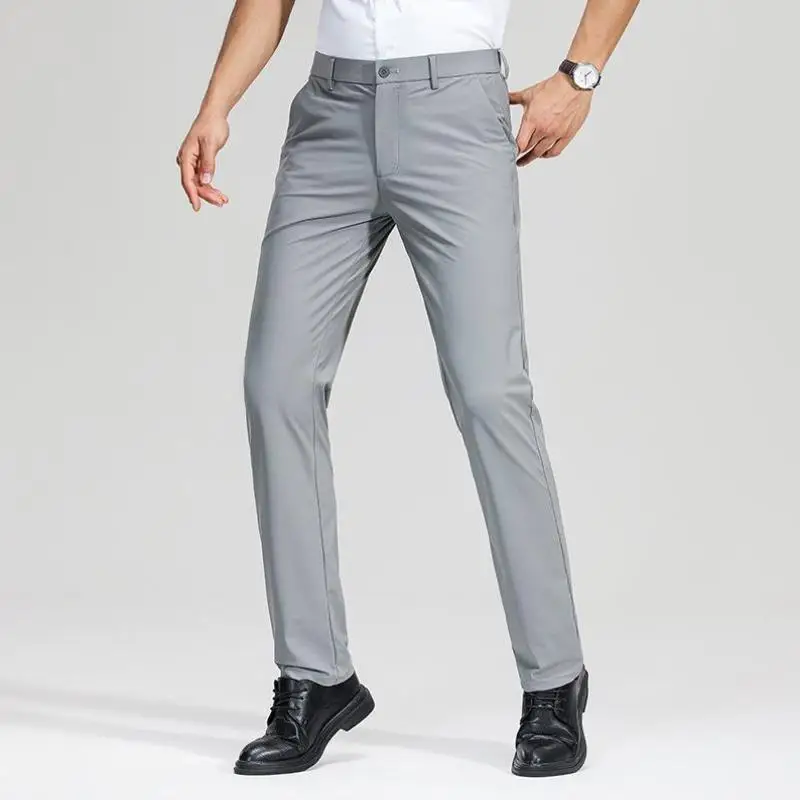 Повседневная эластичная мужская рабочая одежда, брюки с широкими штанинами, двубортные брюки Seven Sve на пуговицах, однотонные, модные молодежные брюки
Повседневная эластичная мужская рабочая одежда, брюки с широкими штанинами, двубортные брюки Seven Sve на пуговицах, однотонные, модные молодежные брюки