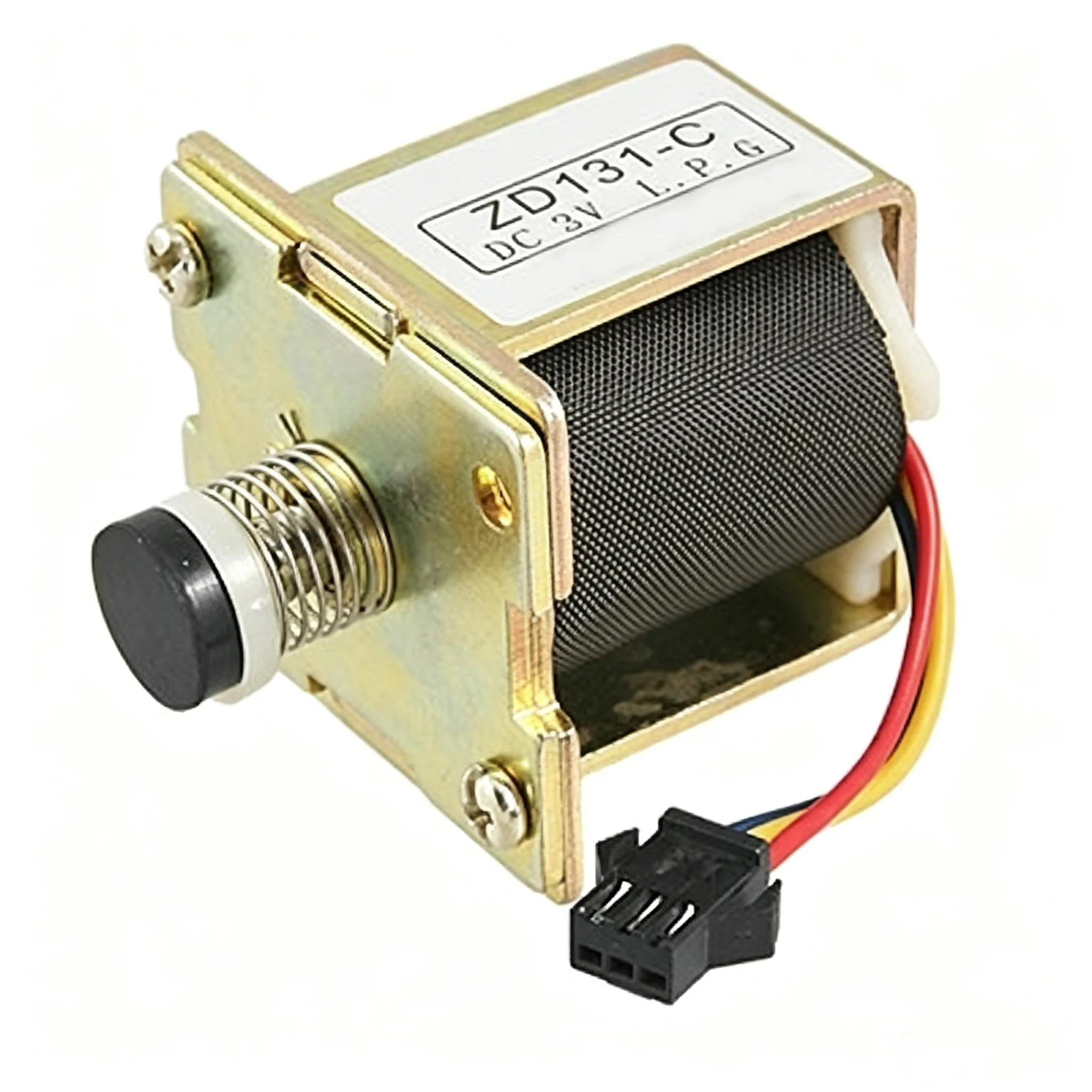 DC 3V Self Absorption Solenoid Valve w 3-pin Connector for Gas Fast Water Heater
DC 3V Self Absorption Solenoid Valve w 3-pin Connector for Gas Fast Water Heater