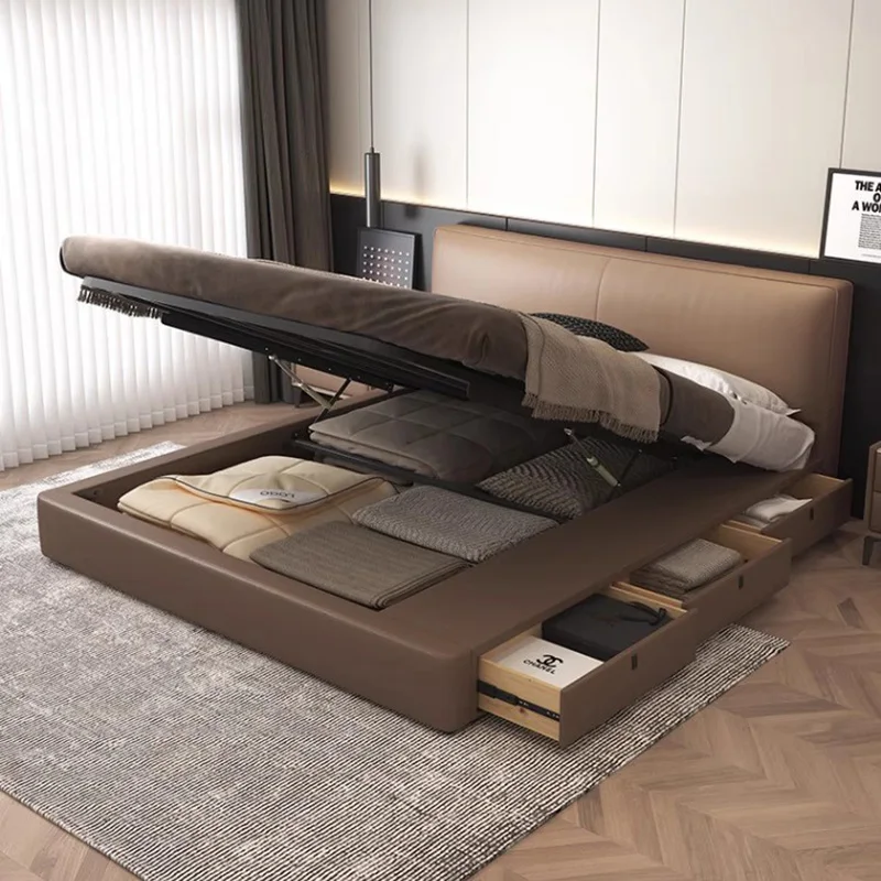 Storage Bedroom Massage Bed Children Luxury Modern Double Single Bed Sleeping Mobile Multifunctional Muebles Home Furniture
Storage Bedroom Massage Bed Children Luxury Modern Double Single Bed Sleeping Mobile Multifunctional Muebles Home Furniture