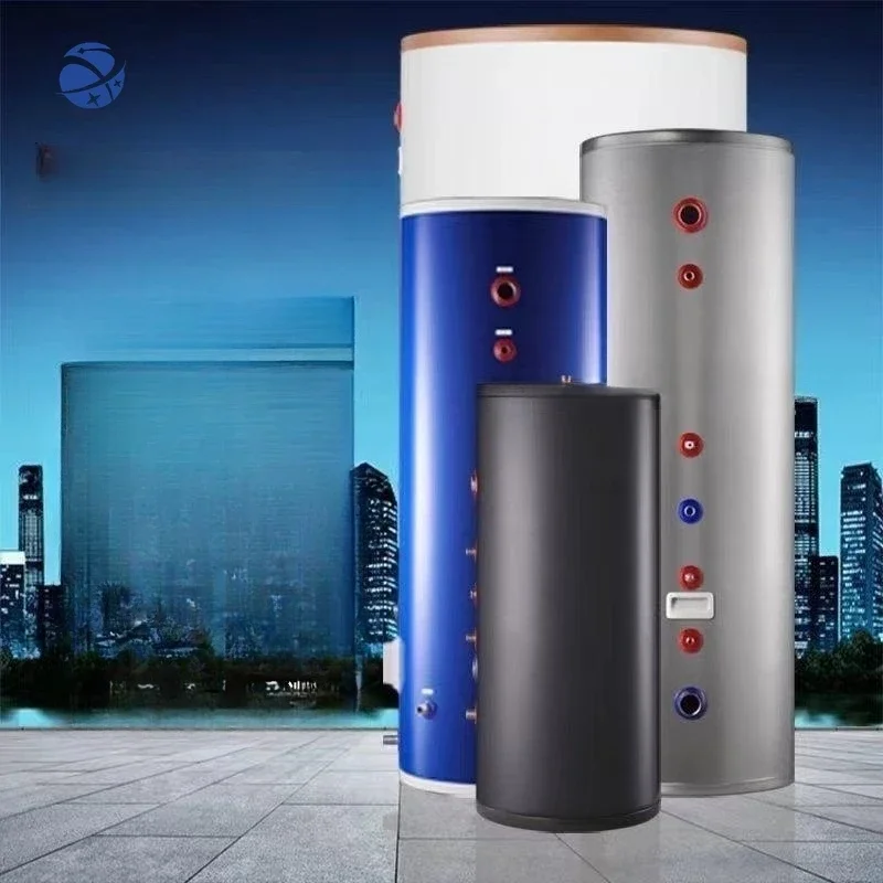 YUNYI 60L 100L 200L 300L 400L 500L8kw Heat pump system Buffer tank Domestic hot water tank with coil heater tank
YUNYI 60L 100L 200L 300L 400L 500L8kw Heat pump system Buffer tank Domestic hot water tank with coil heater tank