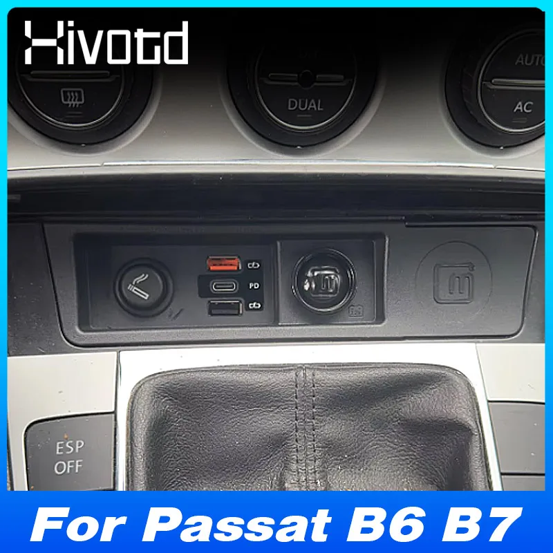 Car Cigarette Lighter Multi Port Charger Hub Fast Charge Interior Accessories For Volkswagen VW Passat B6 B7 /Passat CC
Car Cigarette Lighter Multi Port Charger Hub Fast Charge Interior Accessories For Volkswagen VW Passat B6 B7 /Passat CC