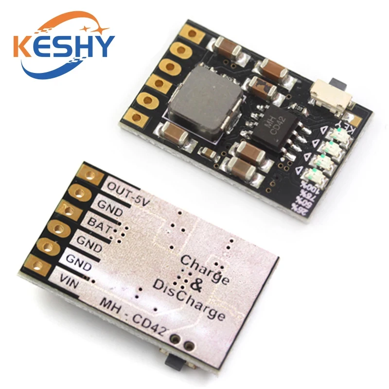 DC 5V 2.1A Mobile Power Diy Board 4.2V Charge/Discharge(boost)/battery protection/indicator module 3.7V lithium 18650 
DC 5V 2.1A Mobile Power Diy Board 4.2V Charge/Discharge(boost)/battery protection/indicator module 3.7V lithium 18650