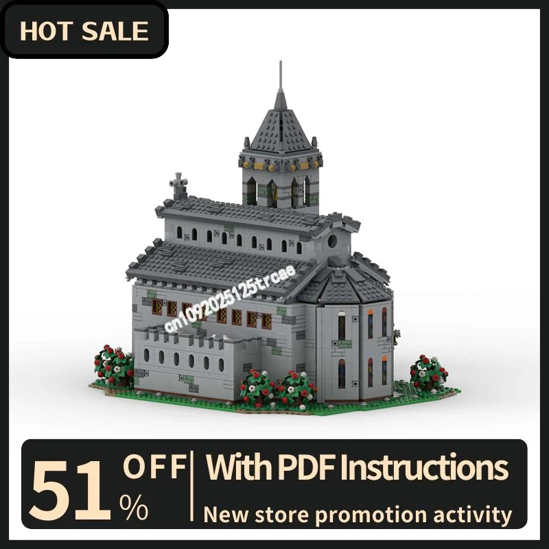 New 2832Pcs City Hot Street View Moc Modular Medieval Cathedral Model Building Blocks Diy Creative Ideas Kids Toys Birthday Gift
New 2832Pcs City Hot Street View Moc Modular Medieval Cathedral Model Building Blocks Diy Creative Ideas Kids Toys Birthday Gift