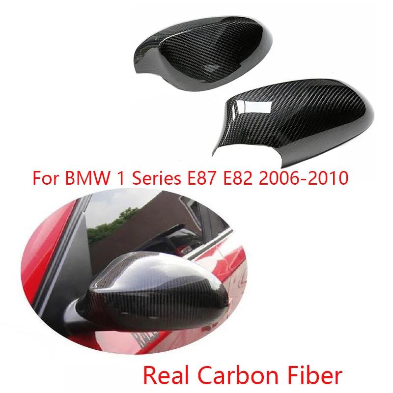 Side Mirror Caps Shell Paste Install Real Carbon Fiber Car Rearview Mirror Covers For BMW 1 Series E87 E82 2006-2010
Side Mirror Caps Shell Paste Install Real Carbon Fiber Car Rearview Mirror Covers For BMW 1 Series E87 E82 2006-2010