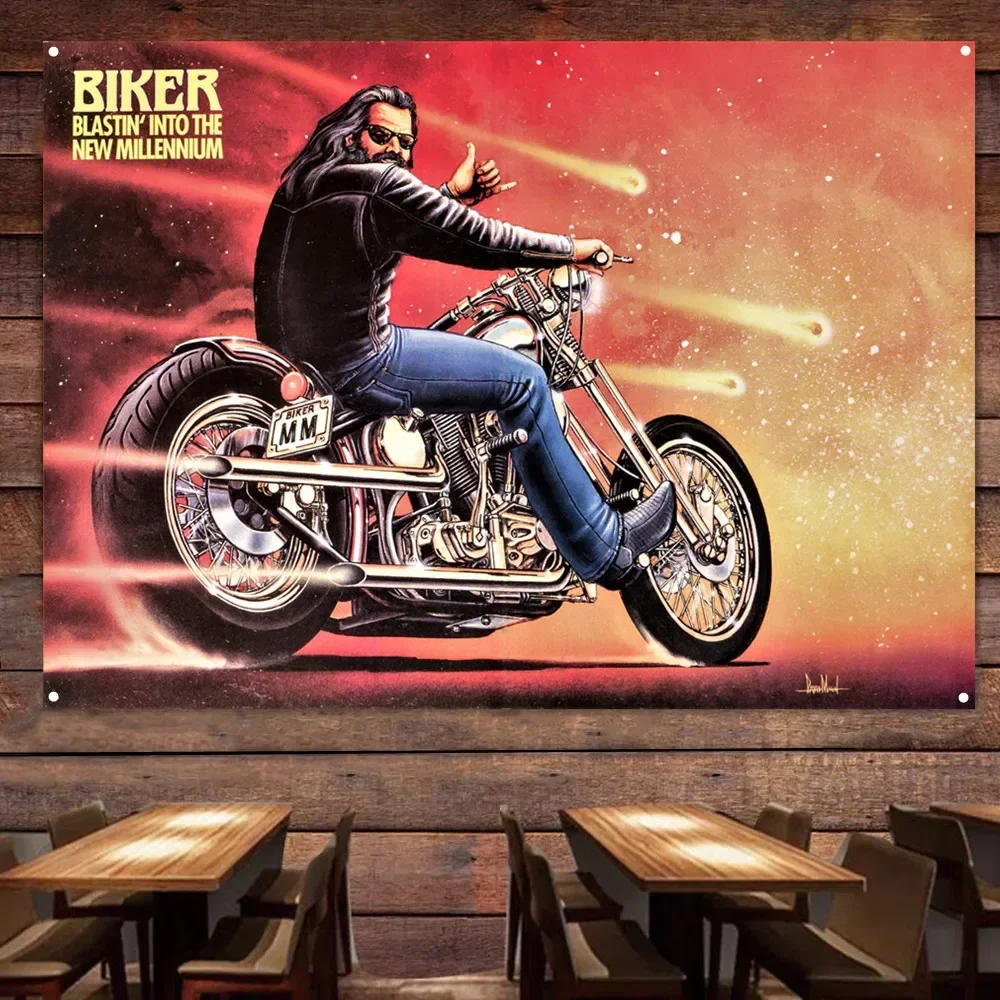 Motorcycle BIKER Art Tapestry Wall Painting for Garage Gas Station Wall Decor Flag Banner Motor Shop Poster Home Decor Sticker
Motorcycle BIKER Art Tapestry Wall Painting for Garage Gas Station Wall Decor Flag Banner Motor Shop Poster Home Decor Sticker