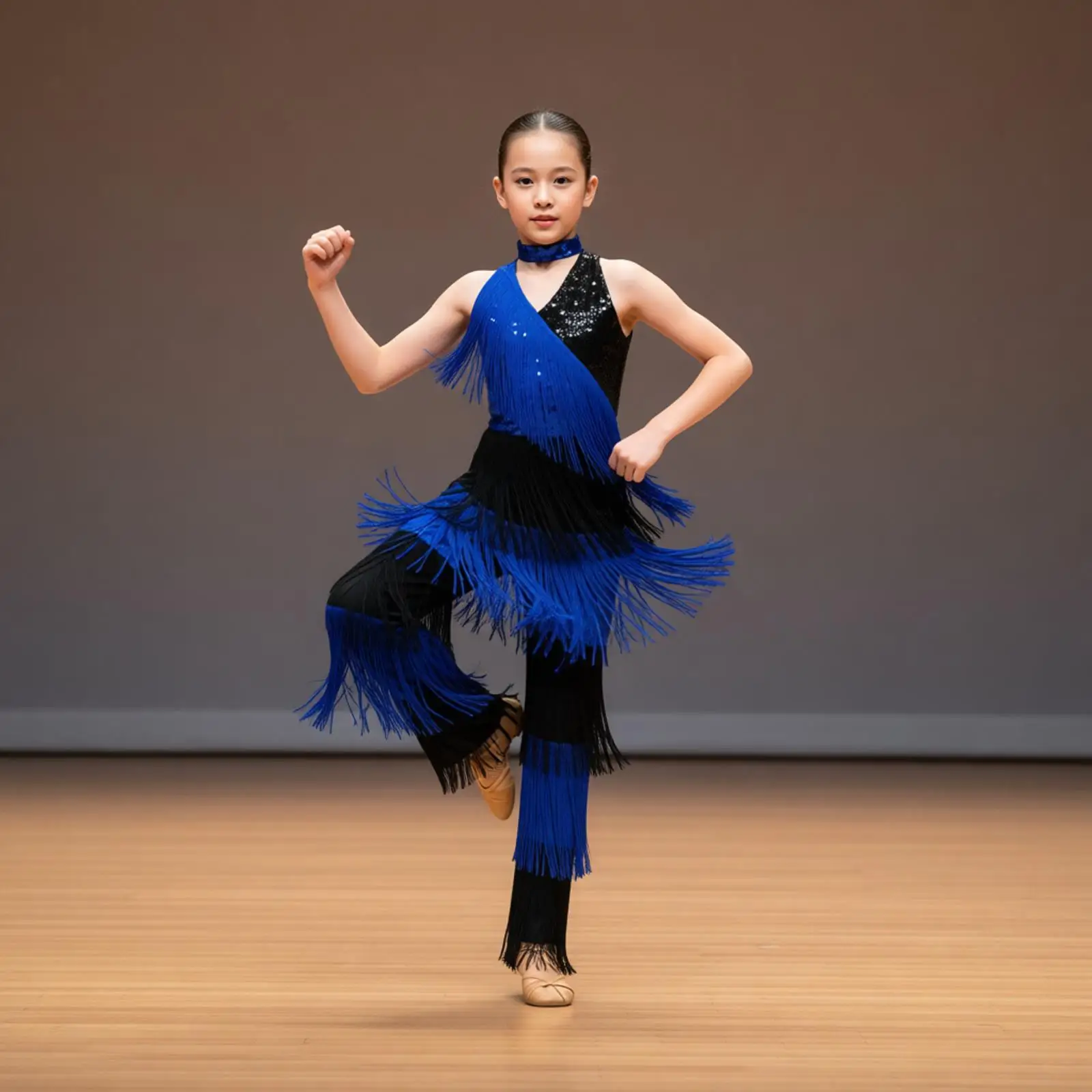 Girls Disco Latin Dance Outfit Multi-layer Shiny Sequin Tassels Sleeveless Strapy Color Block Long Pant Jumpsuit for Stage Party
Girls Disco Latin Dance Outfit Multi-layer Shiny Sequin Tassels Sleeveless Strapy Color Block Long Pant Jumpsuit for Stage Party