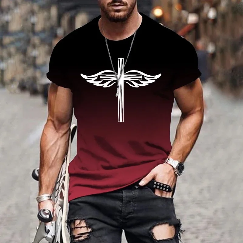 Unlock the Trend with a 3D Printed Quick-drying Breathable Sport Men's Plus-size Multi-color Gradient Summer Crew-neck T-shirt
Unlock the Trend with a 3D Printed Quick-drying Breathable Sport Men's Plus-size Multi-color Gradient Summer Crew-neck T-shirt