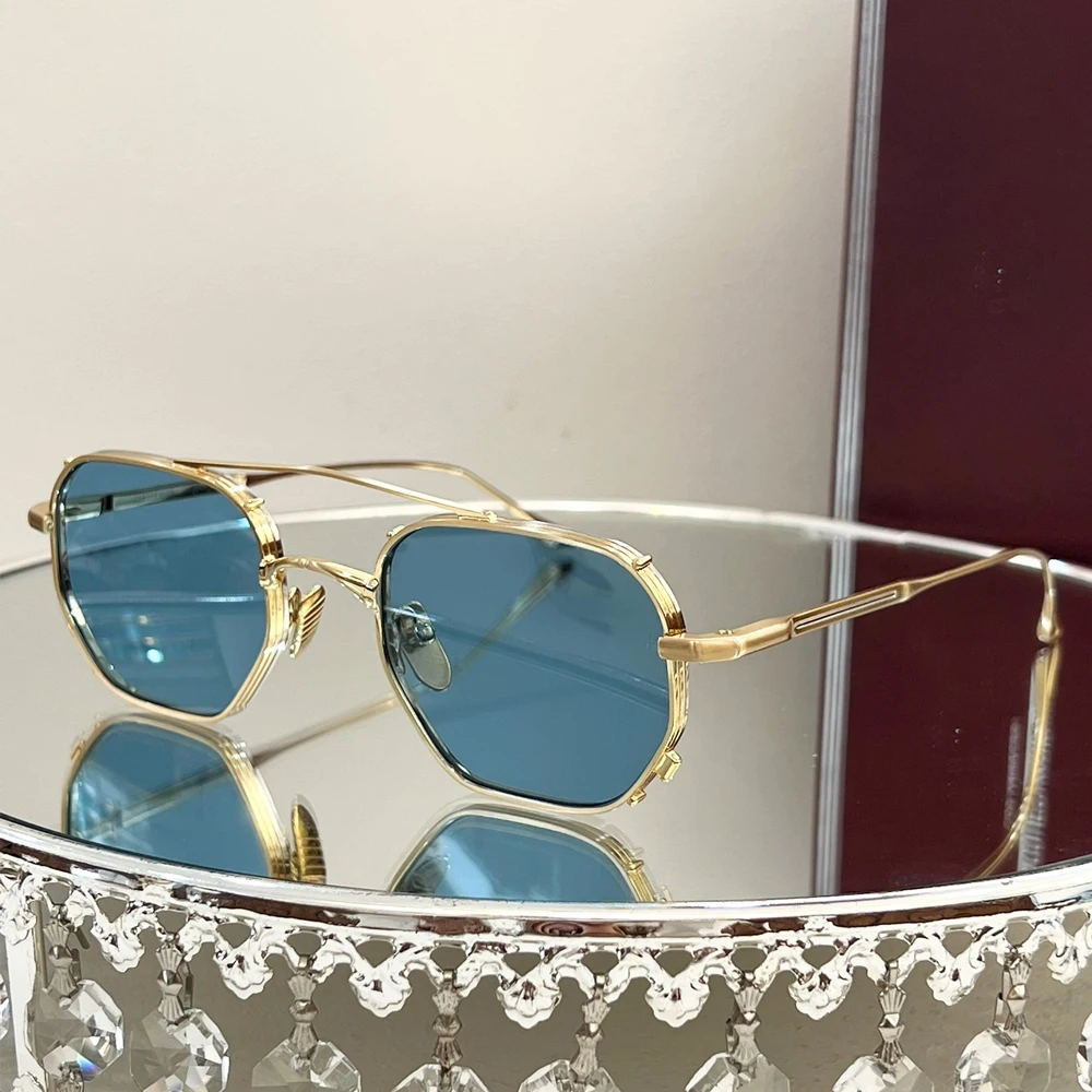 MARBOT Sunglasses for Men Women Eyeglasses Titanium Metal Fashion Retro Designer Eyewear Handmade Driving Outdoor UV400 Glasses
MARBOT Sunglasses for Men Women Eyeglasses Titanium Metal Fashion Retro Designer Eyewear Handmade Driving Outdoor UV400 Glasses