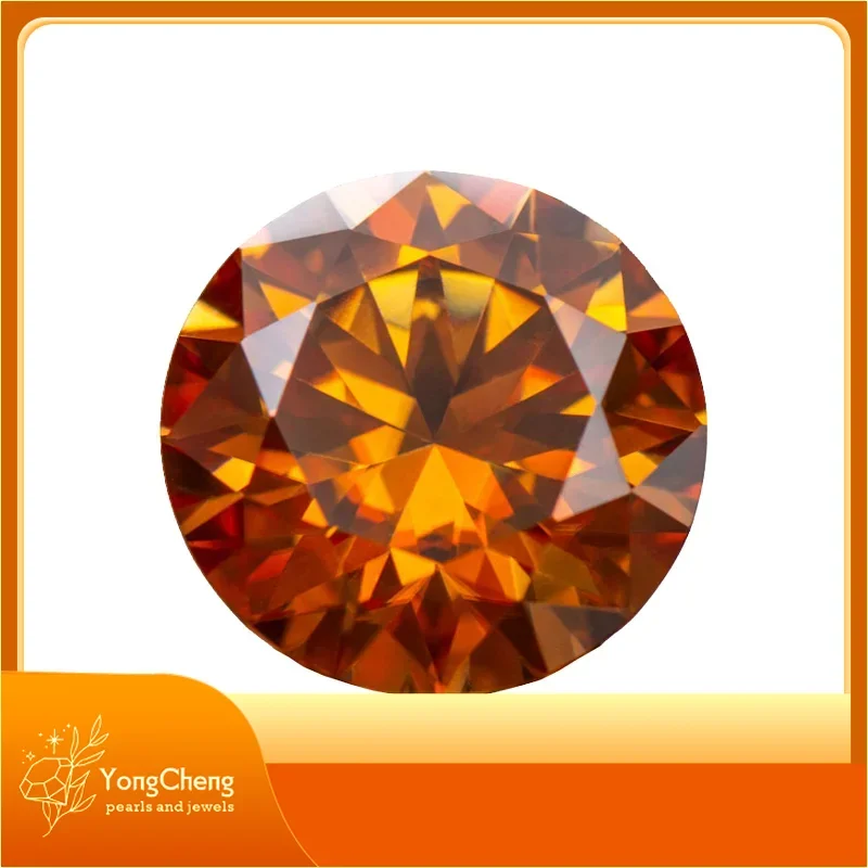 Moissanite Stone Round Cut Orange Color Lab Grown Diamond For Custom Jewel Making Jewel Making Materials GRA Certificate
Moissanite Stone Round Cut Orange Color Lab Grown Diamond For Custom Jewel Making Jewel Making Materials GRA Certificate
