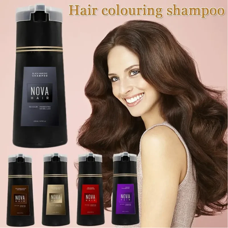 Nova Hair Dyeing 3-in-1 Hair Care Shampoo Natural Fast White Hair Dyed Black Hair Dye Lasting Convenience Men Women Hair Care
Nova Hair Dyeing 3-in-1 Hair Care Shampoo Natural Fast White Hair Dyed Black Hair Dye Lasting Convenience Men Women Hair Care