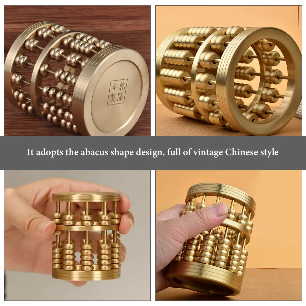 Brass Abacus Abacus Pen Holder Holder Vintage Desk Organizer Pencil Cup for Office Home School Gifts Desktop Accessories
Brass Abacus Abacus Pen Holder Holder Vintage Desk Organizer Pencil Cup for Office Home School Gifts Desktop Accessories