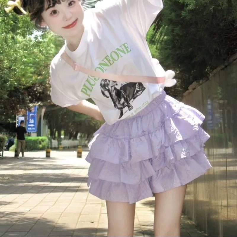 Japanese Kawaii Yellow Cake Skirts Women Casual Y2k Clothing Harajuku Cute Skirts Female Outwear Streetwear Chic Short Skirt New
Japanese Kawaii Yellow Cake Skirts Women Casual Y2k Clothing Harajuku Cute Skirts Female Outwear Streetwear Chic Short Skirt New