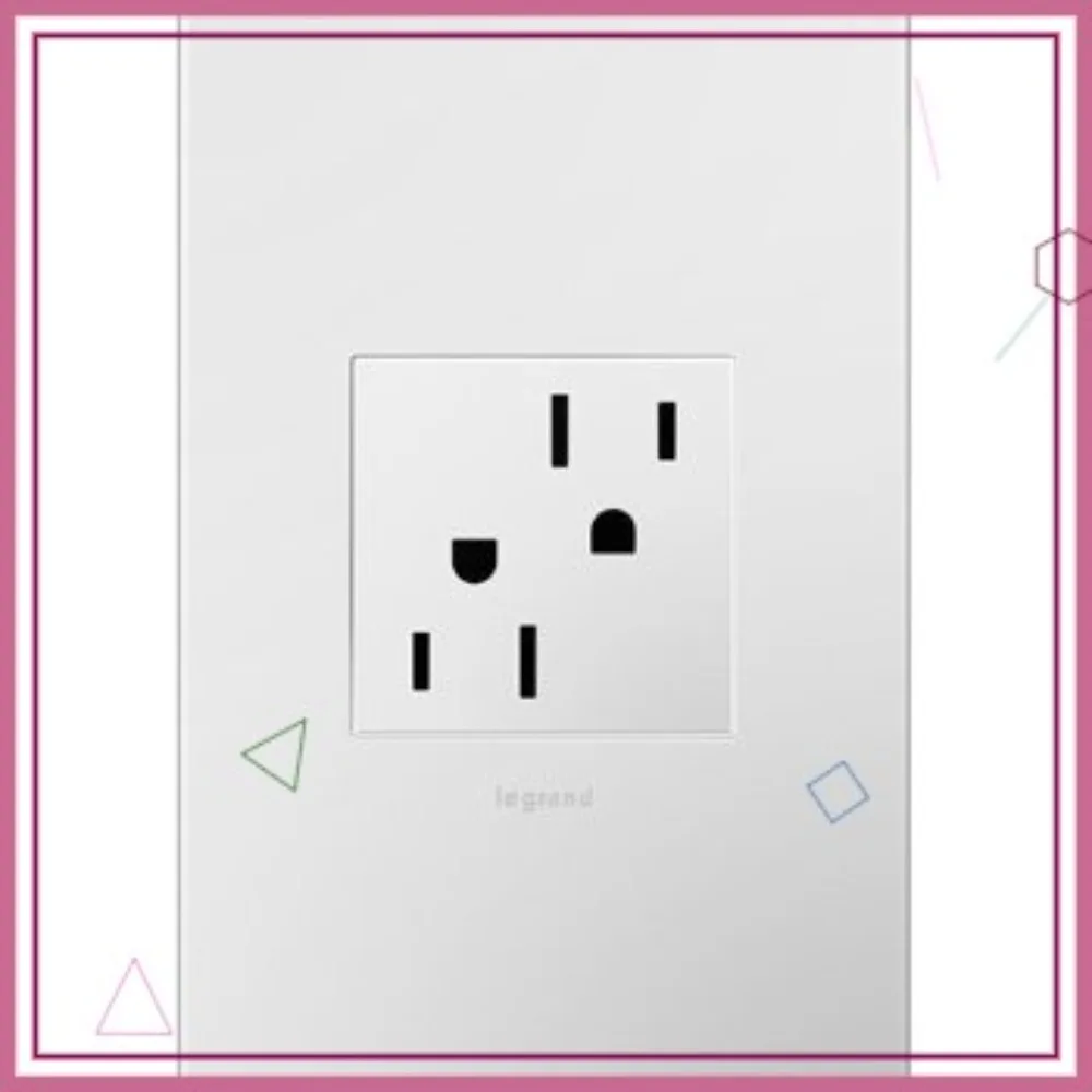 15A Tamper-Resistant Outlet with Wall Plate, White Finish, 4 Pack
15A Tamper-Resistant Outlet with Wall Plate, White Finish, 4 Pack