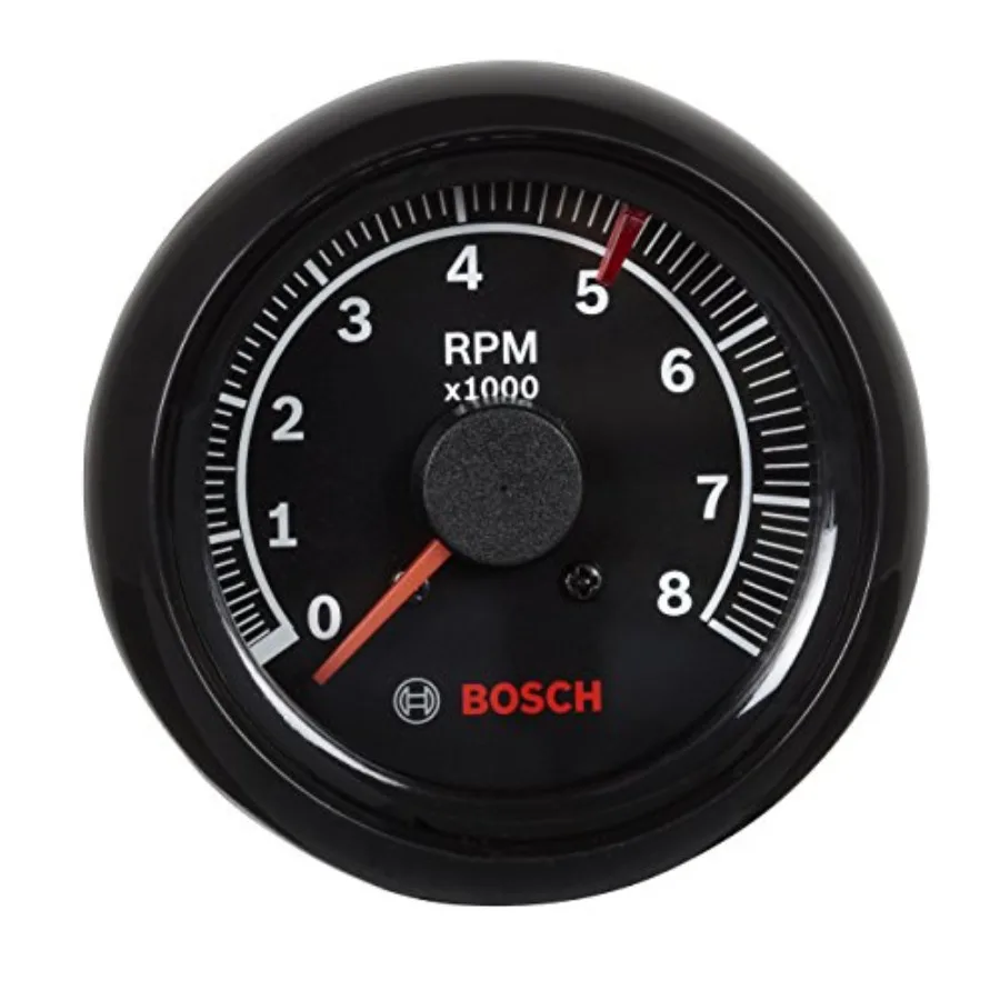 SP0F000025 Sport II 2-5/8" Tachometer - Style and Performance with High Accuracy Black Dial Face, Black Bezel
SP0F000025 Sport II 2-5/8" Tachometer - Style and Performance with High Accuracy Black Dial Face, Black Bezel