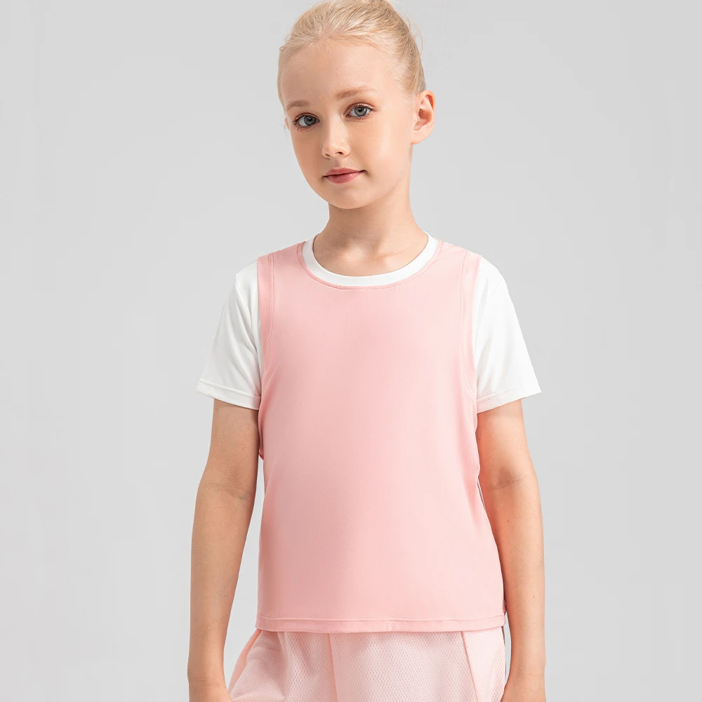 Girls Yoga Shirt Short Sleeve Breathable Kids Tennis Top Sportswear Gymnastics Workout Top Children Soft Dancing Yoga Clothing
Girls Yoga Shirt Short Sleeve Breathable Kids Tennis Top Sportswear Gymnastics Workout Top Children Soft Dancing Yoga Clothing
