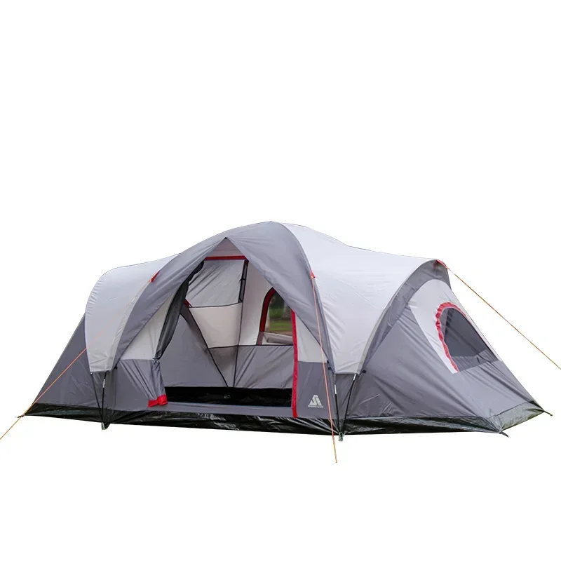 4 - 6 Persons Outdoor Large Space Family Folding Glamping Camping Trade Show Manually Tents For Camping Outdoor Hot sales
4 - 6 Persons Outdoor Large Space Family Folding Glamping Camping Trade Show Manually Tents For Camping Outdoor Hot sales