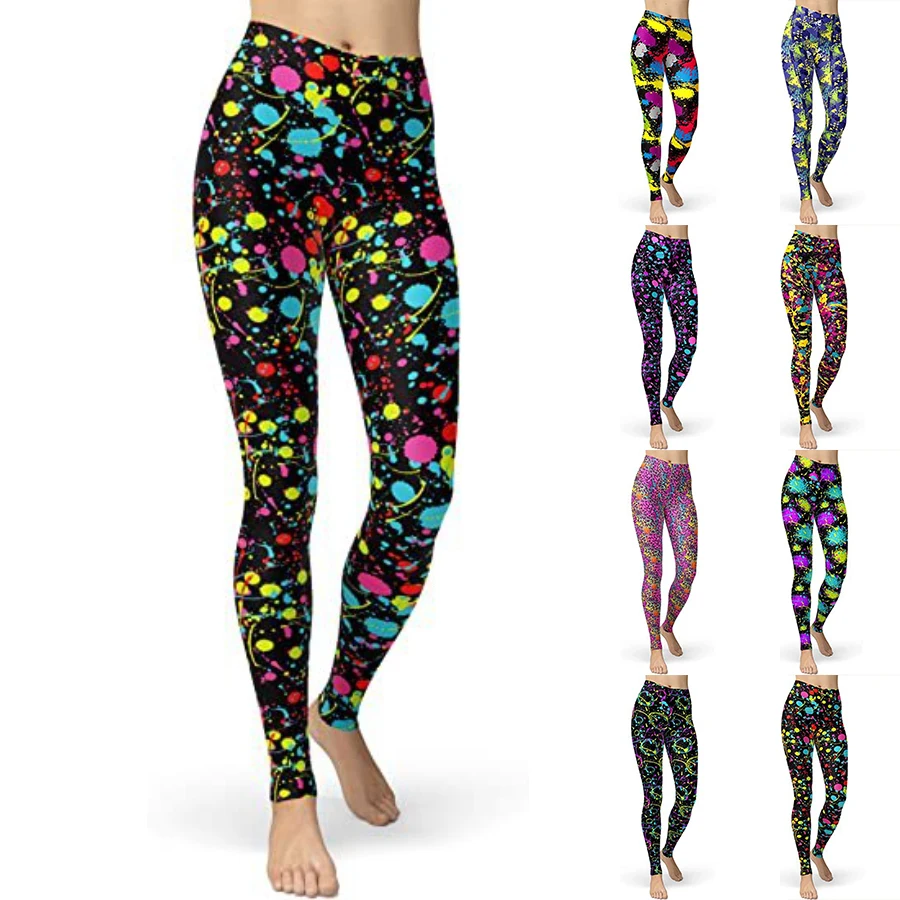 Women's Basic Dense Printed Yoga Pants Elastic Yoga Leggings Gym Jogging Fitness Clothes Quick Dry Slim Pants XS-8XL
Women's Basic Dense Printed Yoga Pants Elastic Yoga Leggings Gym Jogging Fitness Clothes Quick Dry Slim Pants XS-8XL