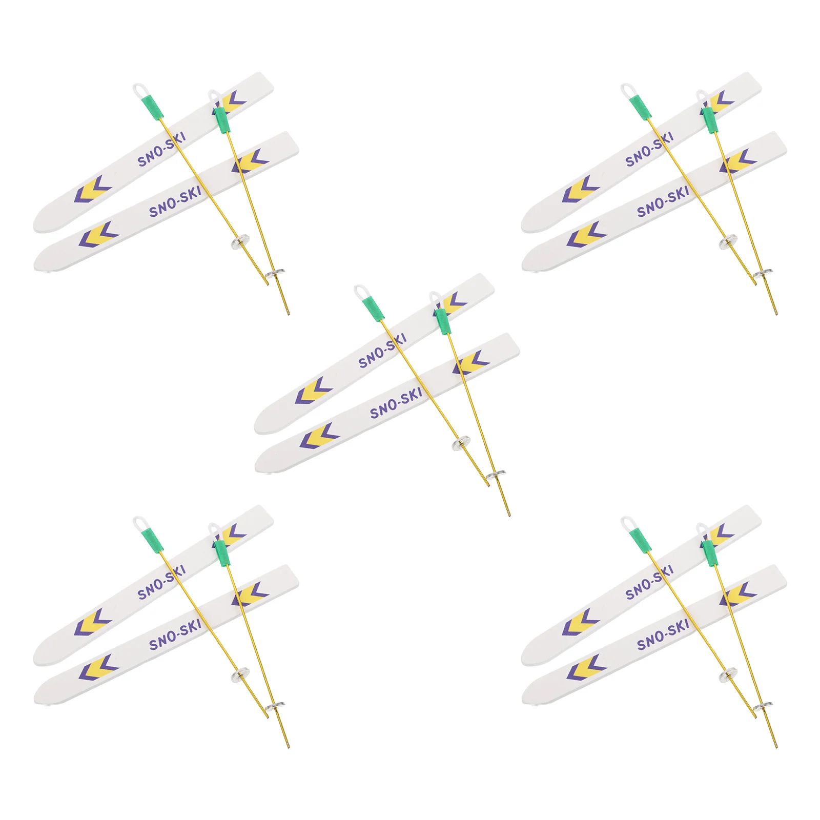 5Set Miniature Skis Poles Durable Wood Dollhouse Winter Skiing Decor For Christmas Holiday Scene Outdoor Sport Props Miniature
5Set Miniature Skis Poles Durable Wood Dollhouse Winter Skiing Decor For Christmas Holiday Scene Outdoor Sport Props Miniature