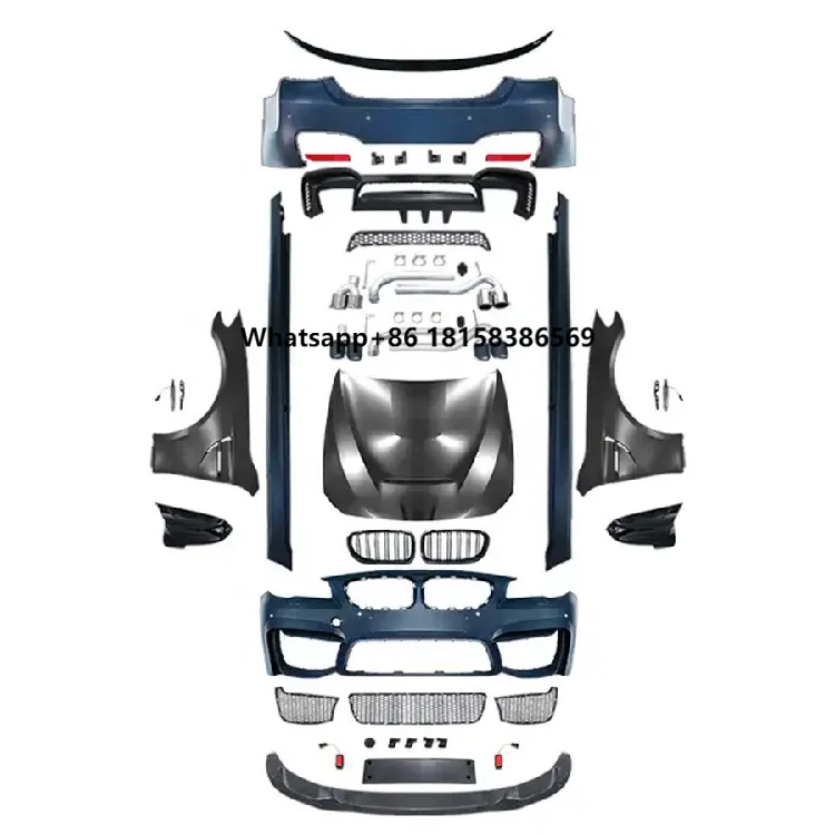 G SUPUMAN Brand Auto Parts Bumper Kit for 5 Series F10 F18 Body Kit Upgrade to M4 Style Full Body Kit Accessories 2012-2017
G SUPUMAN Brand Auto Parts Bumper Kit for 5 Series F10 F18 Body Kit Upgrade to M4 Style Full Body Kit Accessories 2012-2017