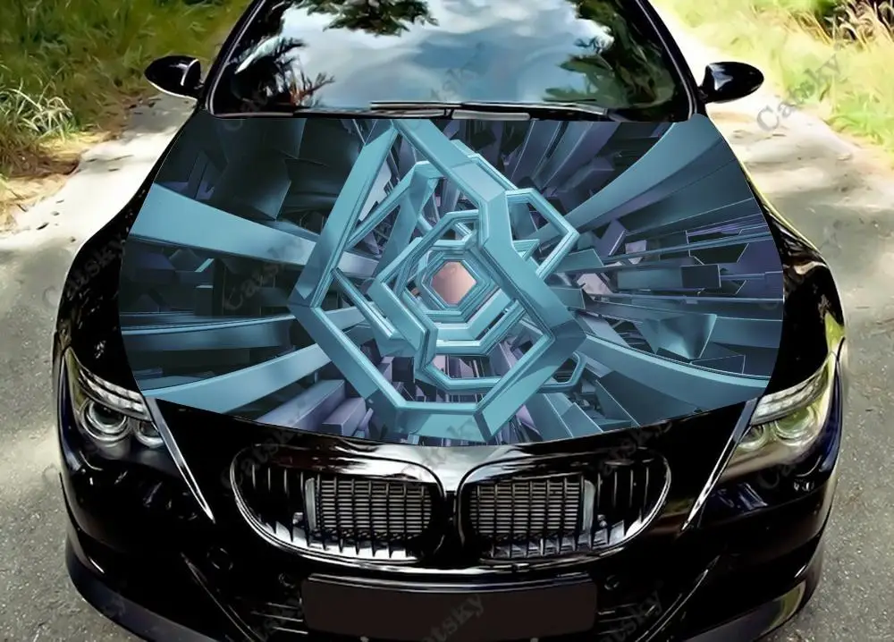 Абстрактная 3D туннельная Автомобильная виниловая наклейка на капот виниловая пленка наклейки на крышку двигателя универсальная защитная пленка на капот автомобиля
Абстрактная 3D туннельная Автомобильная виниловая наклейка на капот виниловая пленка наклейки на крышку двигателя универсальная защитная пленка на капот автомобиля
