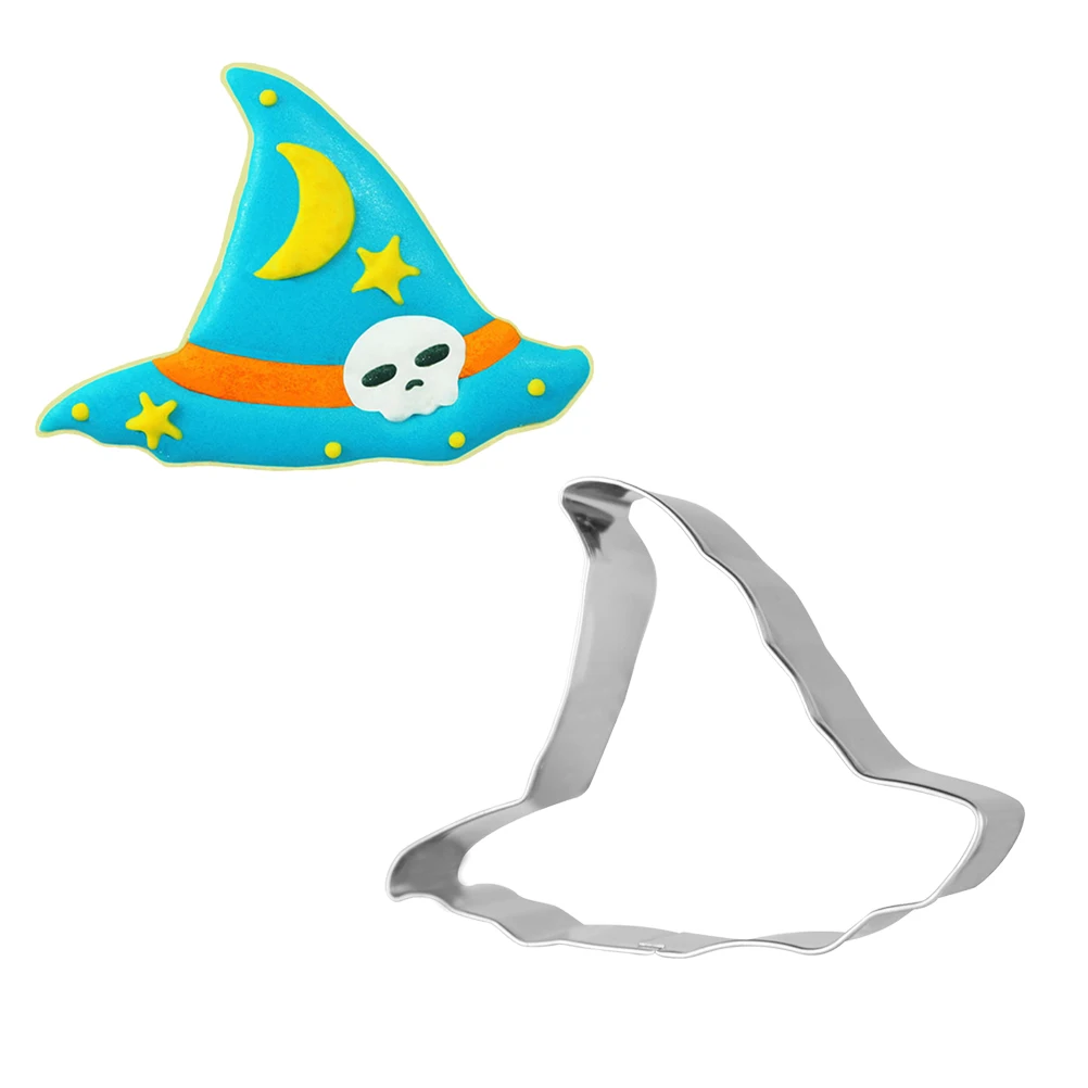 Wizard Hat Mold Cutter Mini Halloween Cookie Cutters Biscuit Molds Non Stick Pan Stainless Steel
Wizard Hat Mold Cutter Mini Halloween Cookie Cutters Biscuit Molds Non Stick Pan Stainless Steel