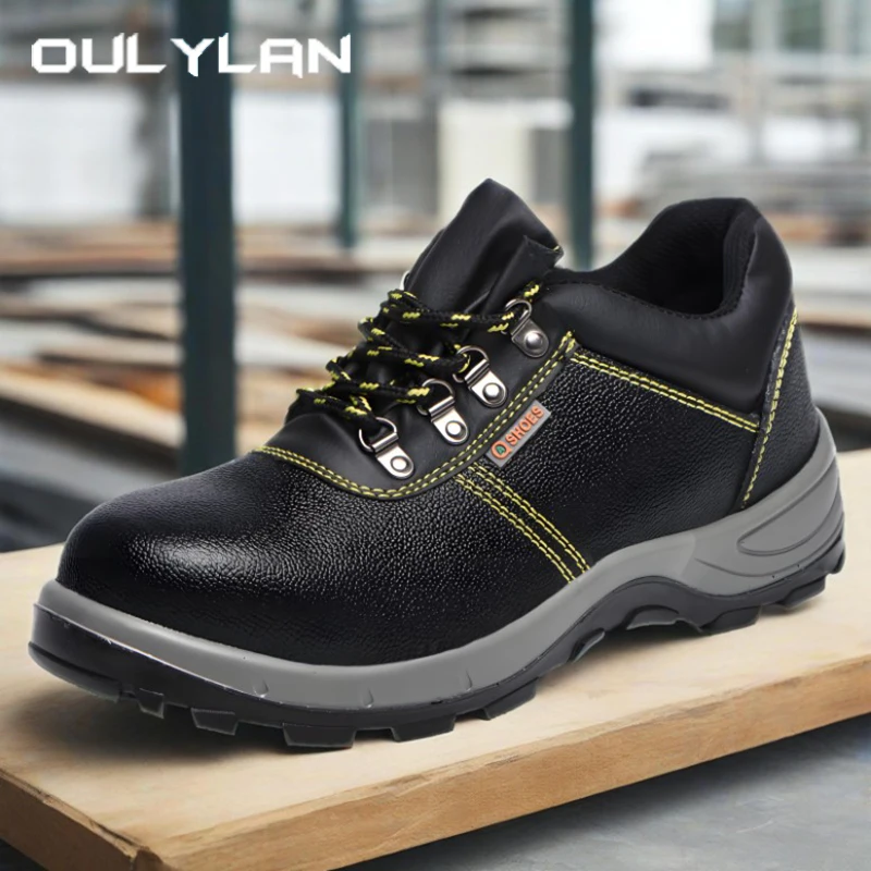 Oulylan Wear Resistant Safety Boots Steel Toe Labor Shoes Anti Puncture Work Footwear Men Anti Smashing Breathable Sneaker
Oulylan Wear Resistant Safety Boots Steel Toe Labor Shoes Anti Puncture Work Footwear Men Anti Smashing Breathable Sneaker