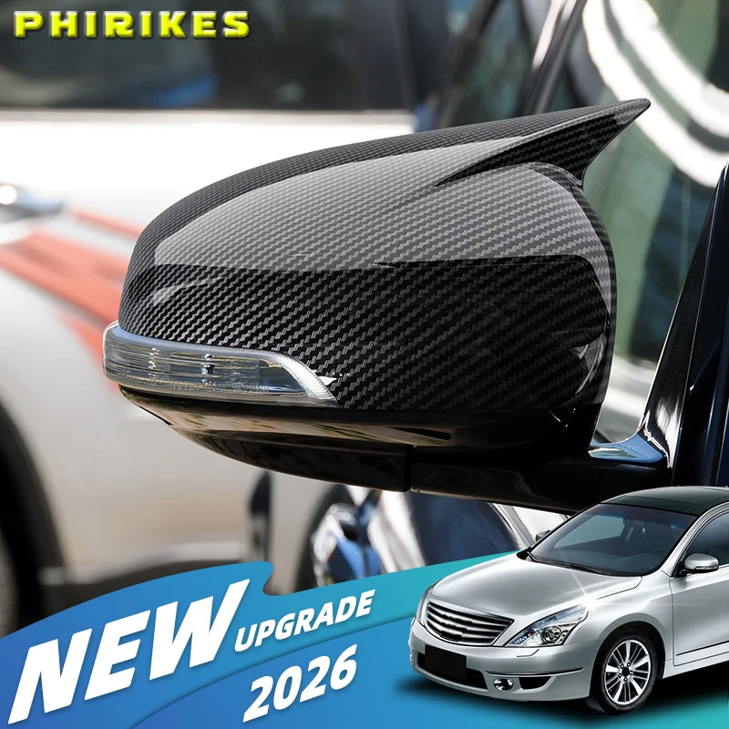 Bull Horn Shaped Rearview Mirror Decorative Cover for Nissan Teana J32 2008-2012 Protective Cover for Car Mirrors
Bull Horn Shaped Rearview Mirror Decorative Cover for Nissan Teana J32 2008-2012 Protective Cover for Car Mirrors