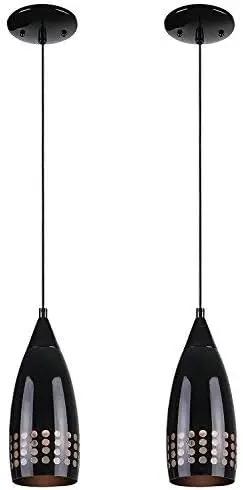 Lighting One-Light Indoor Mini Pendant with Adjustable Hanging, Pendant Lighting Fixture in Black Finish with Black Glass Shade
Lighting One-Light Indoor Mini Pendant with Adjustable Hanging, Pendant Lighting Fixture in Black Finish with Black Glass Shade