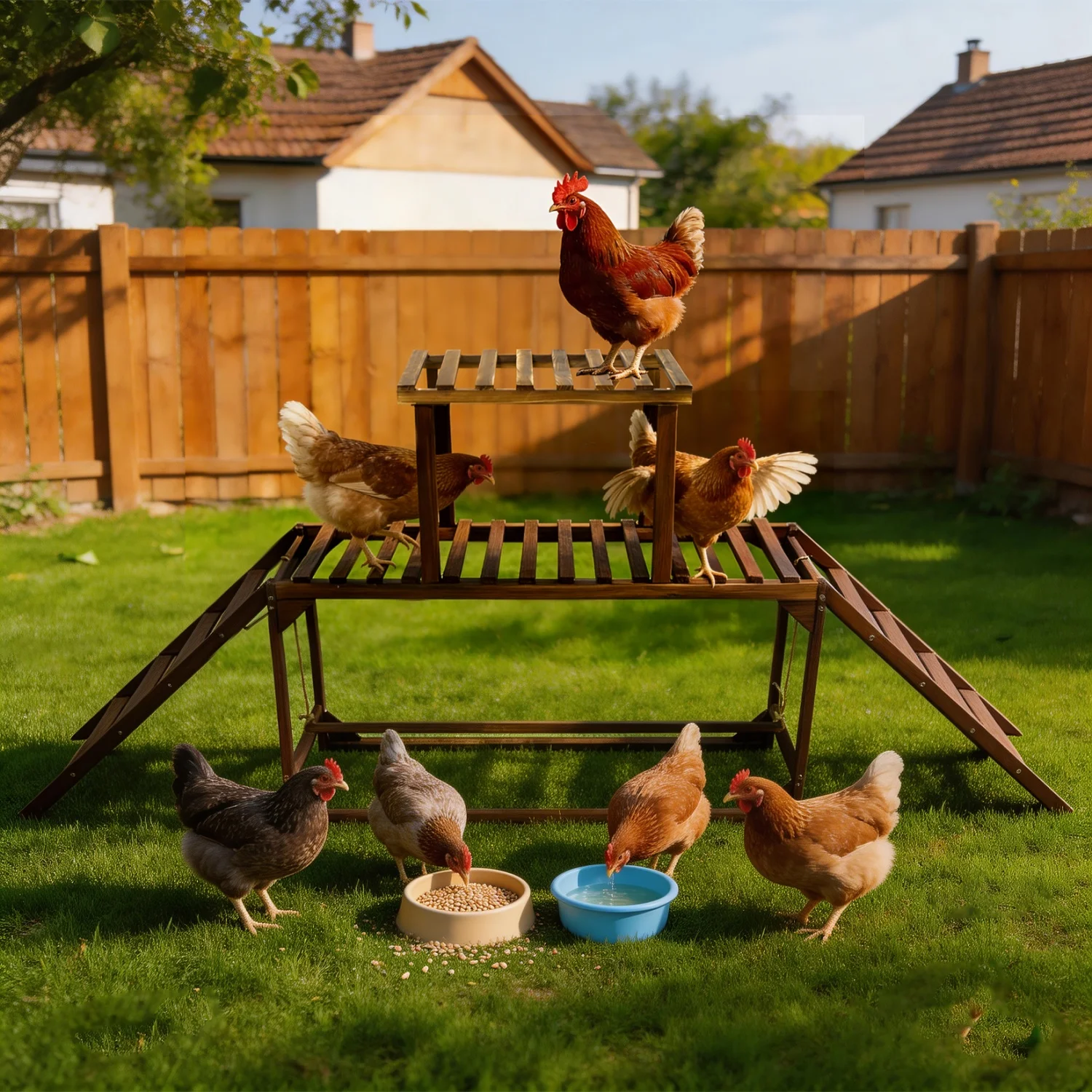 Pine Wood Chicken Perch Swing Chicken Roosting Bars Chicken Climbing Ladder Activity Play Toys for Coop Entertainment
Pine Wood Chicken Perch Swing Chicken Roosting Bars Chicken Climbing Ladder Activity Play Toys for Coop Entertainment