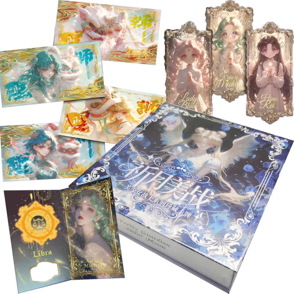 Wholesale Sailor Moon Collection Cards Fantasy Anime Pretty Girl Moonlight Starry Sea Dreamy Themed Character XR Cards Toy Gift
Wholesale Sailor Moon Collection Cards Fantasy Anime Pretty Girl Moonlight Starry Sea Dreamy Themed Character XR Cards Toy Gift