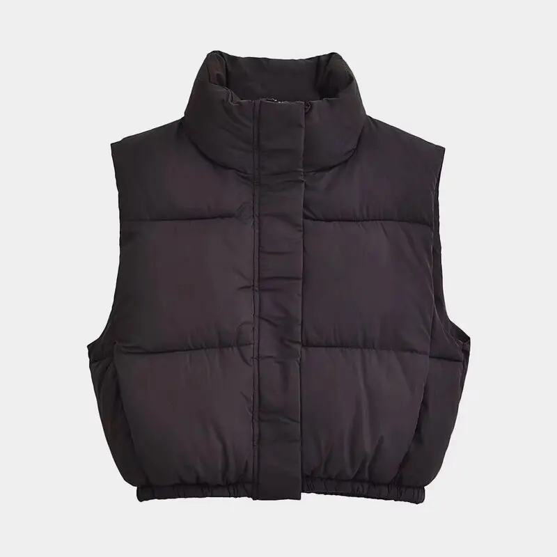 Women's Svel Cotton Vest 2024 Autumn New Sle Slimming Two-color Pred Glue Versatile Faionable Zipper Closure
Women's Svel Cotton Vest 2024 Autumn New Sle Slimming Two-color Pred Glue Versatile Faionable Zipper Closure