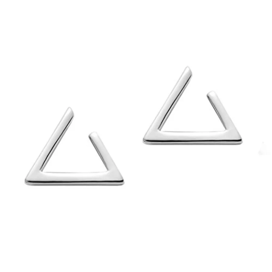 Minimalism Hollow Triangle Earrings Sterling Silver Stud Earrings Everyday Wear
Minimalism Hollow Triangle Earrings Sterling Silver Stud Earrings Everyday Wear