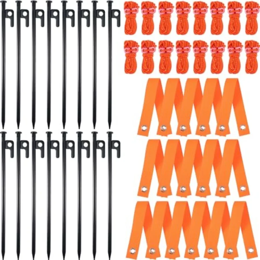 48 Pcs Tree Stake Kit, Heavy Duty Tree Staking and Supports for Leaning Trees Include 11. 8'' Steel Stakes 15. 8'' Support Stra
48 Pcs Tree Stake Kit, Heavy Duty Tree Staking and Supports for Leaning Trees Include 11. 8'' Steel Stakes 15. 8'' Support Stra