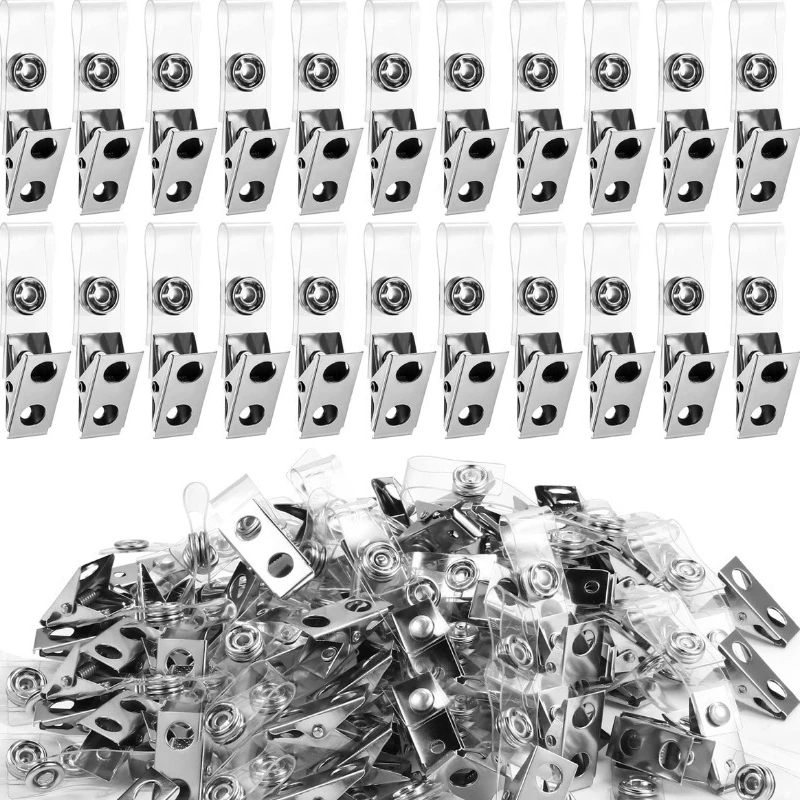 10Pcs/set ID Tag Pass Work Card Clips Badge Holder Working Permit Case Chest Pocket ID Holder Clip for Staff Exhibition
10Pcs/set ID Tag Pass Work Card Clips Badge Holder Working Permit Case Chest Pocket ID Holder Clip for Staff Exhibition