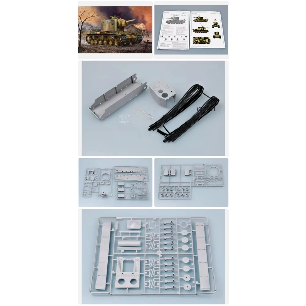 Trumpeter 00367 1/35 Scale Pz Kpfm KV-2 KV2 754(r) Tank Gift Toy Plastic Assembly Building Model Kit
Trumpeter 00367 1/35 Scale Pz Kpfm KV-2 KV2 754(r) Tank Gift Toy Plastic Assembly Building Model Kit