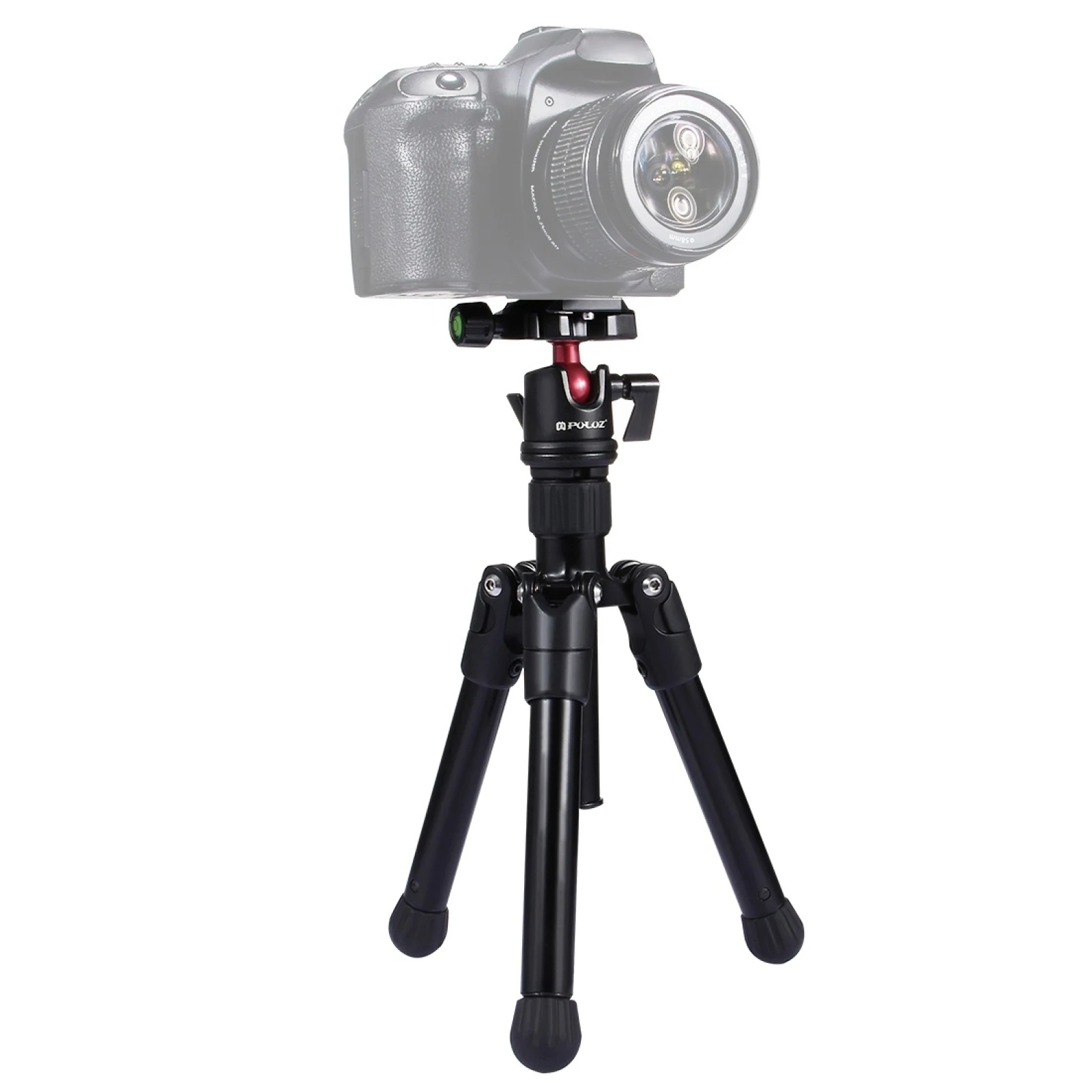 PULUZ Pocket Mini Microspur Photos Magnesium Alloy Tripod Mount with 360 Degree Ball Head for DSLR & Digital Camera
PULUZ Pocket Mini Microspur Photos Magnesium Alloy Tripod Mount with 360 Degree Ball Head for DSLR & Digital Camera