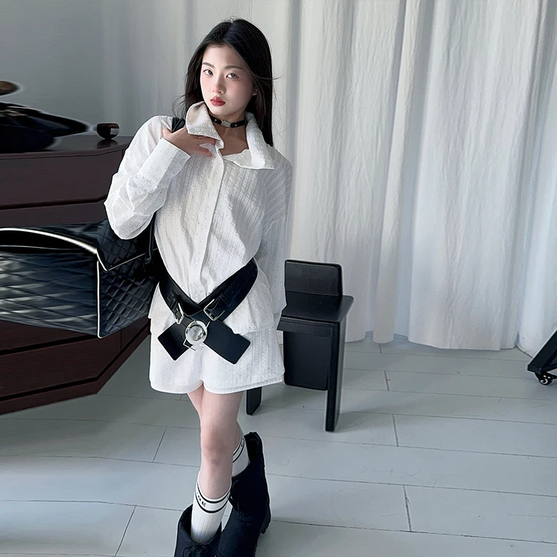 spring summer teenage girls clothes set Bright diamond striped shirt+skirt shorts 2pcs junior kids girl short suit child outfits
spring summer teenage girls clothes set Bright diamond striped shirt+skirt shorts 2pcs junior kids girl short suit child outfits