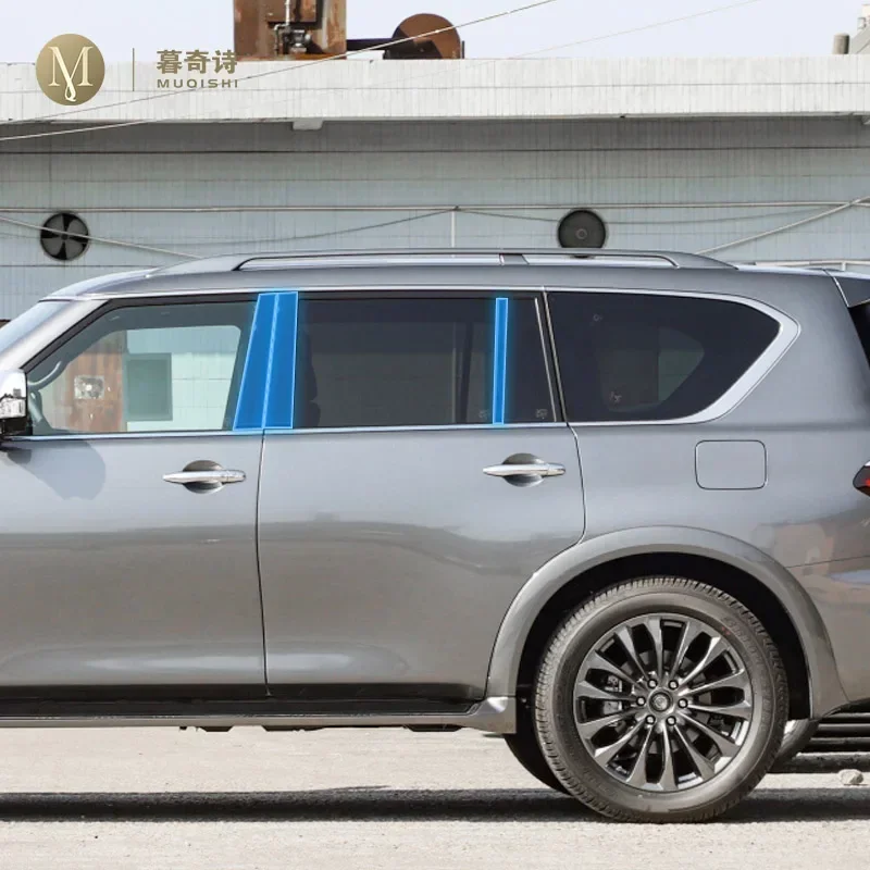 For Nissan Patrol 2023 Car Exterior PPF transparent Paint protective film TPU Anti scratch BC Window pillar strip film refit
For Nissan Patrol 2023 Car Exterior PPF transparent Paint protective film TPU Anti scratch BC Window pillar strip film refit